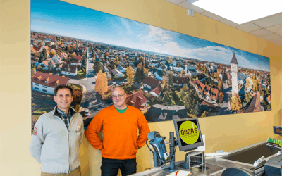 360 Grad Panorama für Denn‘s Biomarkt in Ismaning