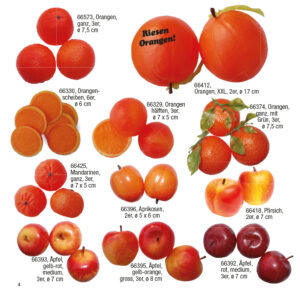 4-hohlattrappen-orangen-rote-aepfel