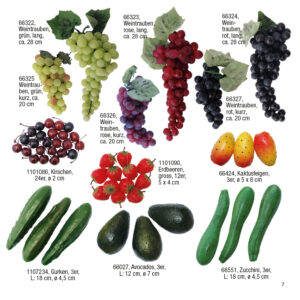 7-hohlattrappen-trauben-zucchini-erdbeeren-avocado