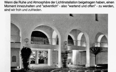Ortsnachrichten vom 12.12.2008 – Kirche im Licht
