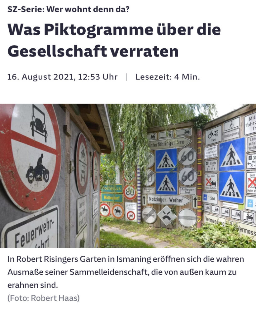 Schilderwald, Robert Risinger, Edeltraud Obermayr, Erro, Ismaning, Licht & Kunst e.v.