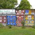 Schilderwald in Ismaning