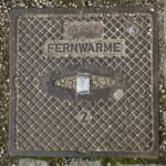 Fernwärme, Geothermie, Gas, Wasser, Strom, Gullideckel, Kanaldeckel, Abdeckung, Ismaning, Erro,