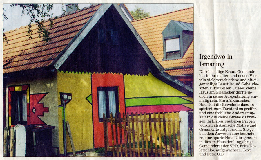 SZ vom 23.10.2003 – Irgendwo in Ismaning
