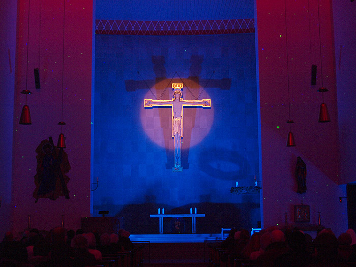 Licht & Orgel“, St. Andreas Kirche, München, 29.11.2013