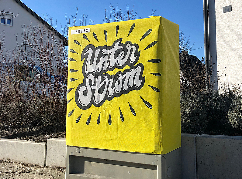 Unter Strom – Urban Art in Ismaning
