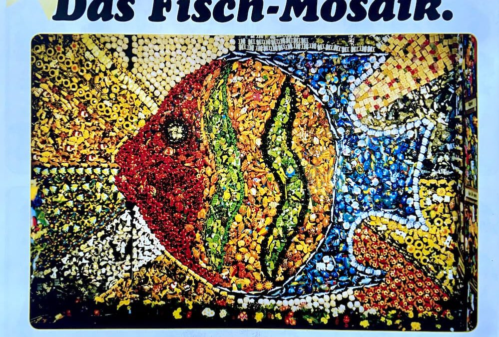 Das Fischmosaik – ein echter Hingucker auf der Frankfurter Messe