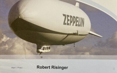 Flug mit dem Zeppelin